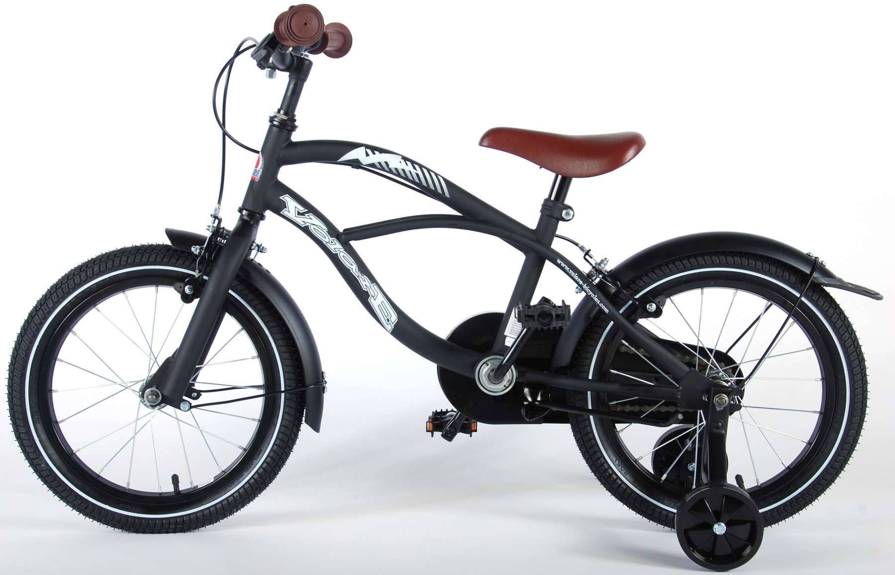 efter det udendørs apotek Volare Black Cruiser Børnecykel - Drenge - 16 tommer - Sort - 2 håndbremser efter det udendørs apotek Volare Black Cruiser Børnecykel - Drenge - 16 tommer - Sort - 2 håndbremser