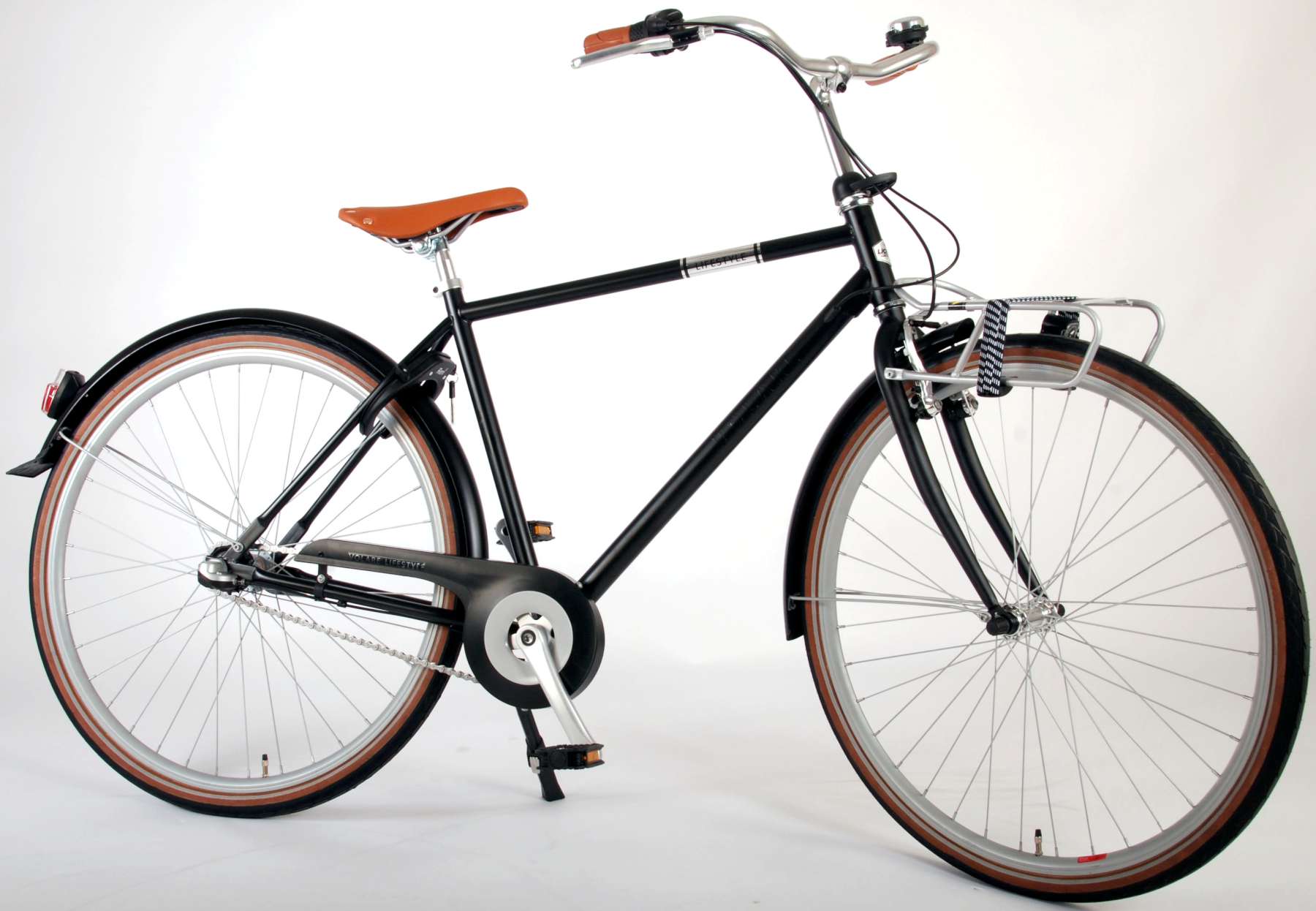 Volare Lifestyle Cykel - Mand - 48 centimeter - Satin sort - Shimano Nexus 3 gear