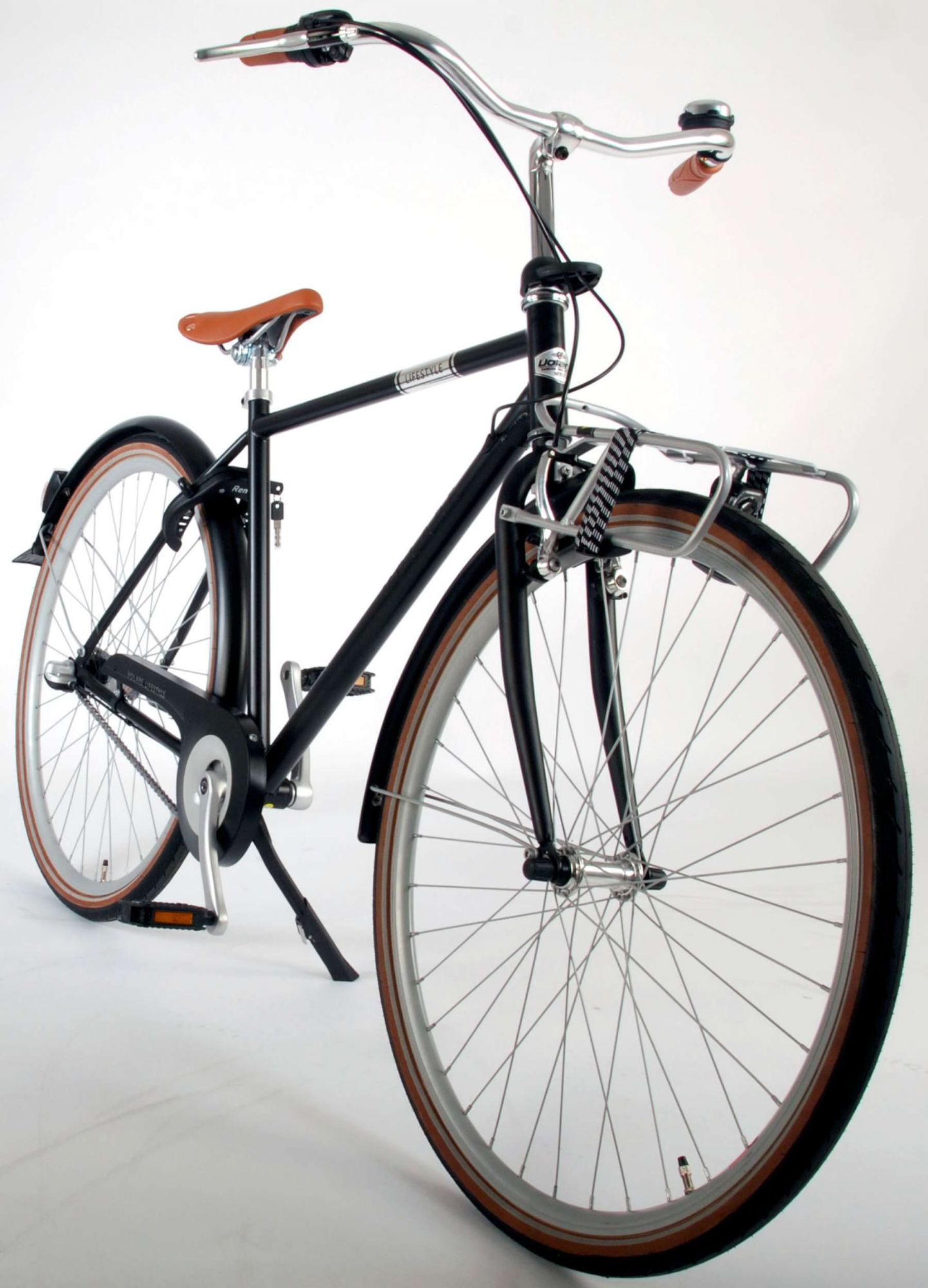 Volare Lifestyle Cykel - Mand - 48 centimeter - Satin sort - Shimano Nexus 3 gear