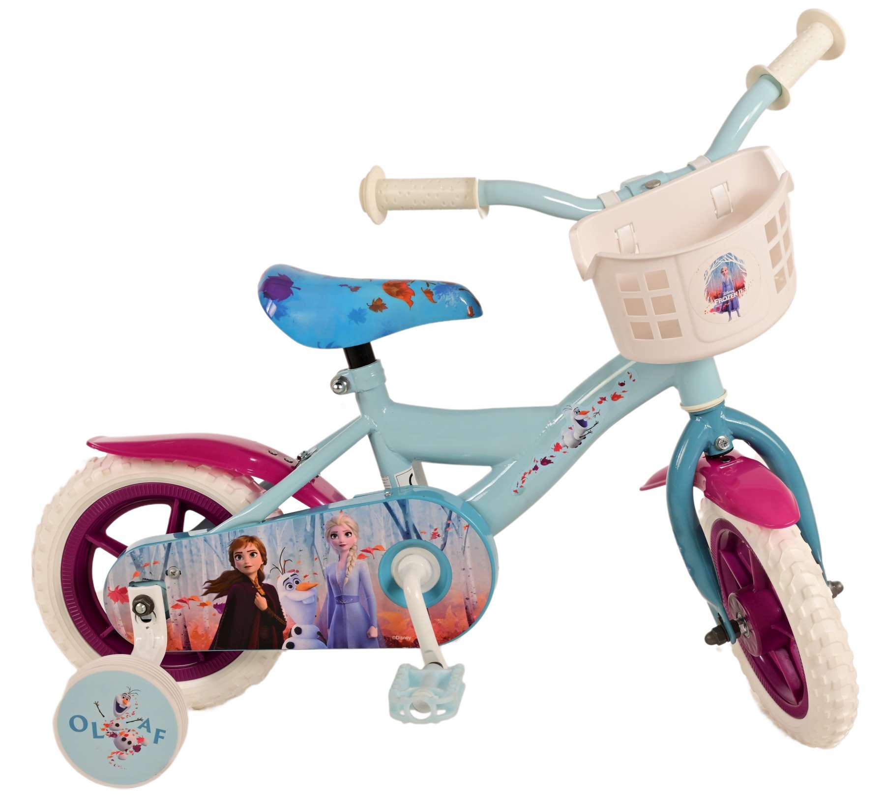 opnåelige Siege forbruge Disney Frozen 2 Børnecykel - Piger - 10 tommer - Blå / lilla
