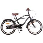 Volare Black Cruiser Børnecykel - Drenge - 18 tommer - Sort - 95% samlet