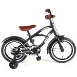 Volare Black Cruiser Børnecykel - Drenge - 14 tommer - Sort - 95% samlet