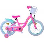 Barbie Børnecykel - Piger - 16 tommer - Pink - To håndbremser