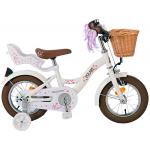 Volare Blossom børnecykel - Piger - 12 tommer - Hvid