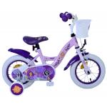 Disney Wish børnecykel - Piger - 12 tommer - Lilla