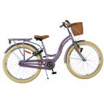 Volare Blossom Børnecykel - Piger - 24 tommer - Lilla - To håndbremser