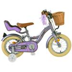 Volare Blossom børnecykel - Piger - 12 tommer - Lilla - To håndbremser
