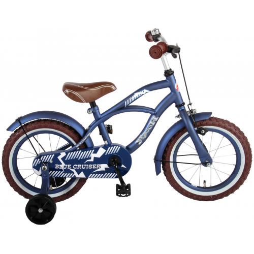 Volare Blue Cruiser Børnecykel - Drenge - 14 tommer - Blå - 95% samlet