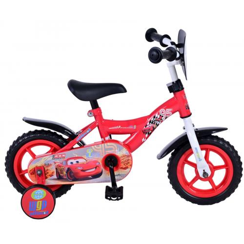 Disney Cars Børnecykel - Drenge - 10 tommer - Rød