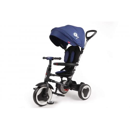 QPlay Tricycle Rito 3 in 1 - Drenge og piger - Blå - Deluxe