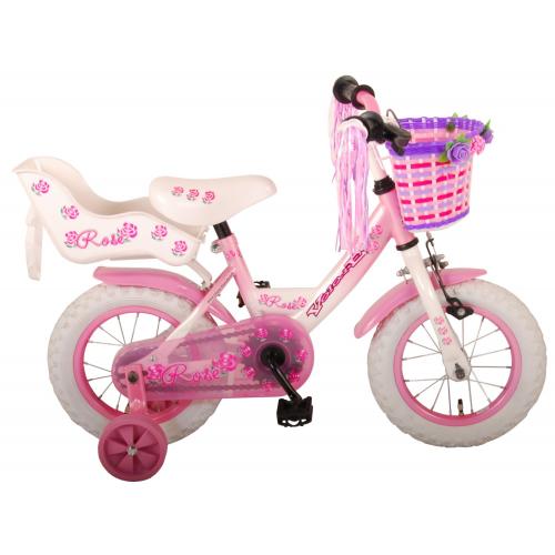 Volare Rose Børnecykel - Piger - 12 tommer - Pink - 95% samlet