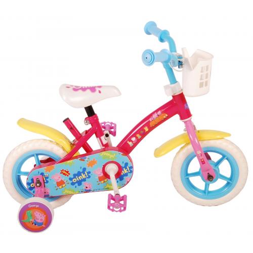 Peppa Pig Børnecykel - Piger - 10 tommer - Pink / Blue