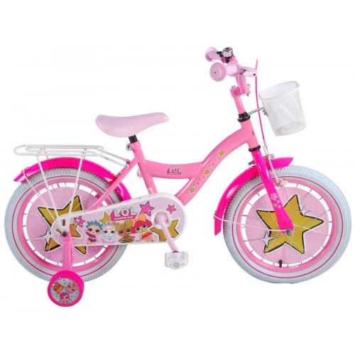 LOL Surprise Børnecykel - Piger - 16 tommer - Pink