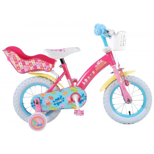 Peppa Pig Børnecykel - Piger - 12 tommer - Pink