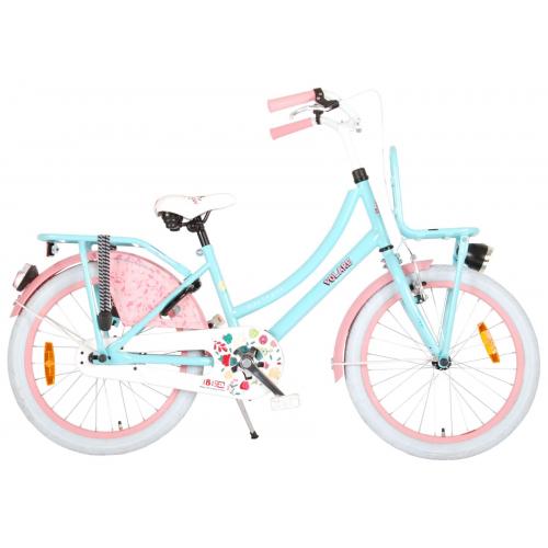 Volare Ibiza Børnecykel - Piger - 20 tommer - Blå / lyserød - 95% samlet