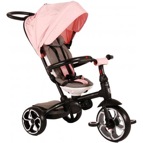 Qplay Tricycle Prime 4 in 1 - Piger - Lyserød