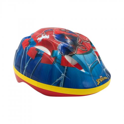 Marvel Spiderman Cykelhjelm - Blå rød - 51 - 55 cm