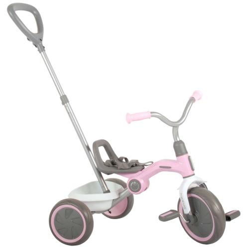 QPlay trehjulet cykel Tenco - drenge og piger - pastelrosa
