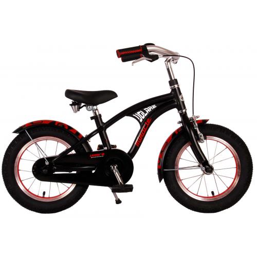 Volare Miracle Cruiser Børnecykel - Drenge - 14 tommer - Matt Black - Prime Collection