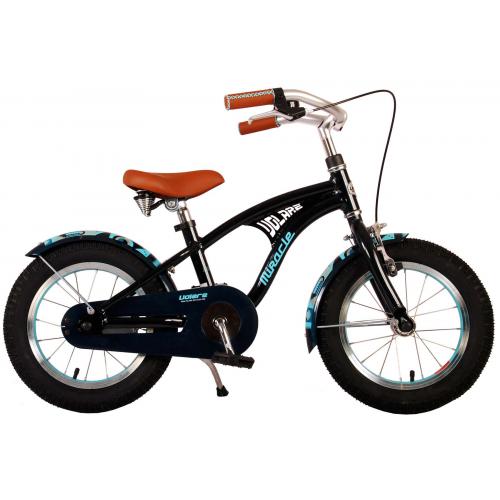 Volare Miracle Cruiser Børnecykel - Drenge - 14 tommer - Mat Blue - Prime Collection