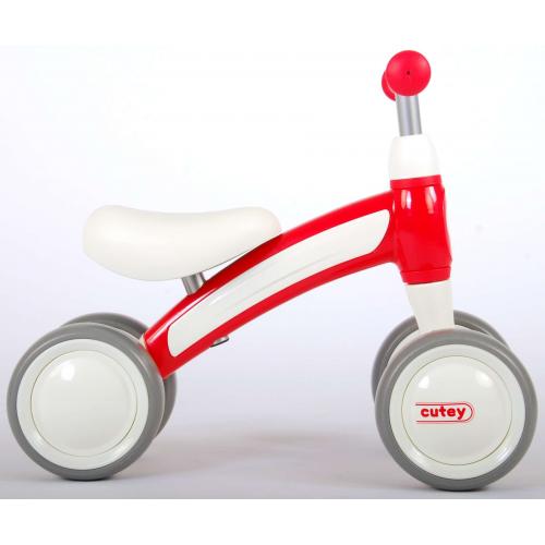 QPlay Cutey Ride On Balance Bike - Drenge og piger - Rød