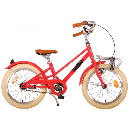 Volare Melody Børnecykel - Piger - 16 tommer - Koralrød - Prime Collection