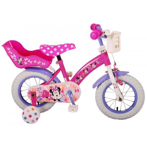 Disney Minnie Cutest Ever! Børnecykel - Piger - 12 tommer - Pink