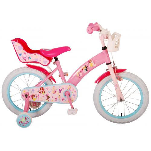 Disney Princess Børnecykel - Piger - 16 tommer - Pink