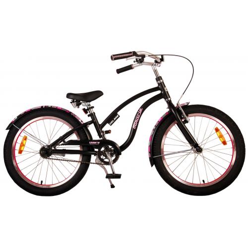 Volare Miracle Cruiser Børnecykel - Piger - 20 tommer - Mat Black - Prime Collection