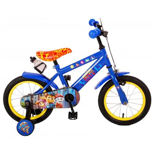 Paw Patrol Børnecykel - Drenge - 14 tommer - Rød blå - 95% samlet