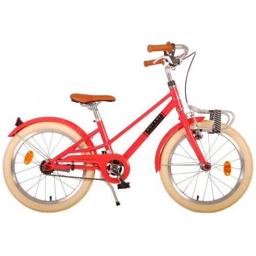 Volare Melody Børnecykel - Piger - 18 tommer - Koralrød - Prime Collection