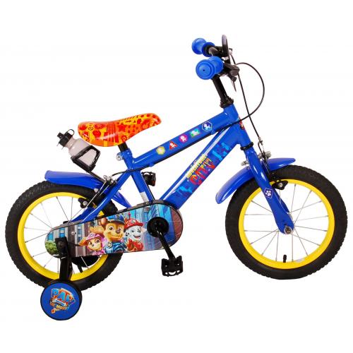 Paw Patrol the Movie Børnecykel - Drenge - 14 tommer - Blå - To håndbremser