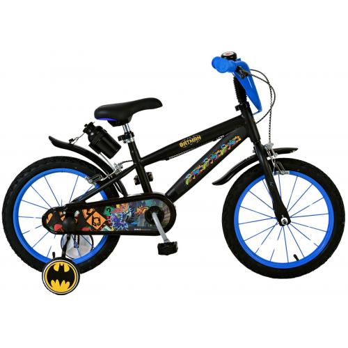 Batman børnecykel - Drenge - 16 tommer - Sort