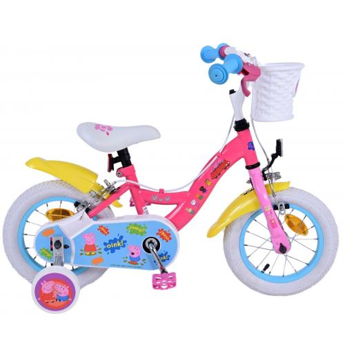 Peppa Pig Børnecykel - Piger - 12 tommer - Pink - To håndbremser [CLONE]