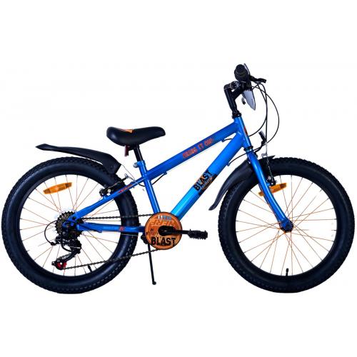 NERF børnecykel - Drenge - 20 tommer - Satin Blue - 2 Håndbremser