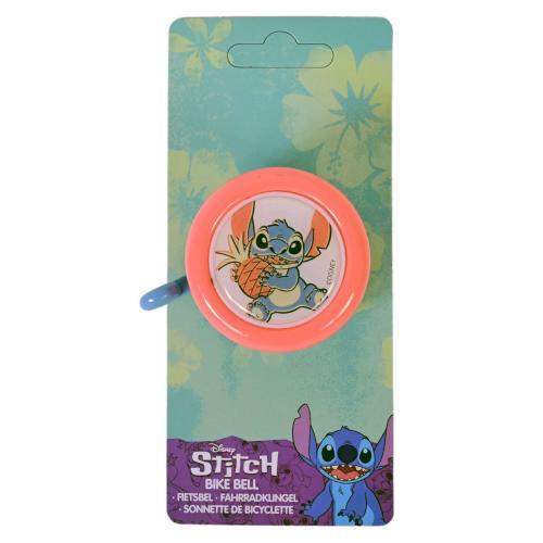 Disney Stitch-cykelklokke - koralblå/orange