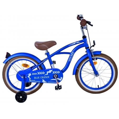 Volare Blue Cruiser Børnecykel - drenge - 16 tommer - Blå