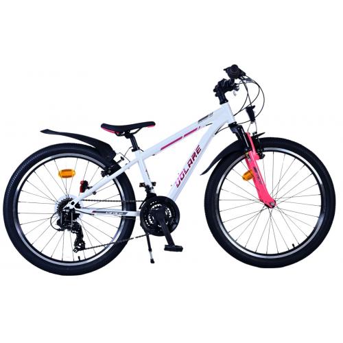 Volare XC Race Børnecykel - 24 tommer - 21 gear - Hvid Pink