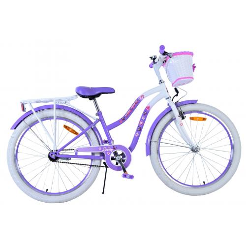 Volare Lovely børnecykel - Piger - 24 tommer - Lilla