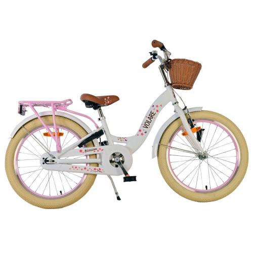 Volare Blossom Børnecykel - Piger - 20 tommer - Hvid