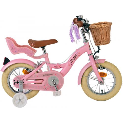 Volare Blossom Børnecykel - Piger - 12 tommer - Pink - To håndbremser [CLONE]
