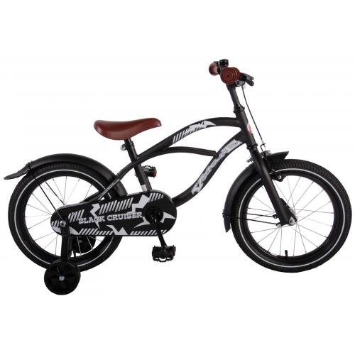 Volare Black Cruiser Børnecykel - Drenge - 16 tommer - Sort