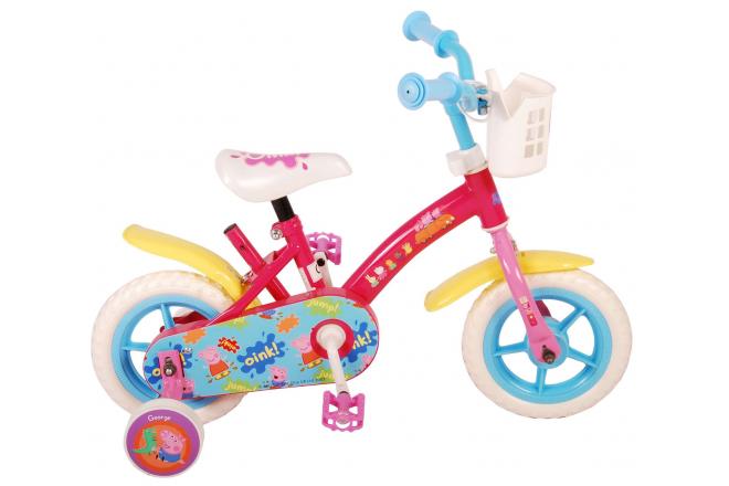 Peppa Pig Børnecykel - Piger - 10 tommer - Pink / Blue