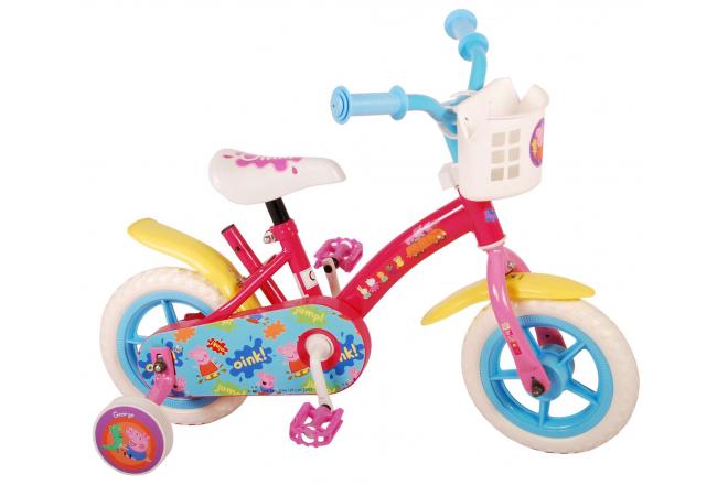 Peppa Pig Børnecykel - Piger - 10 tommer - Pink / Blue