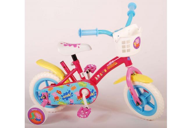 Peppa Pig Børnecykel - Piger - 10 tommer - Pink / Blue