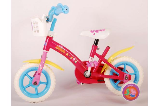 Peppa Pig Børnecykel - Piger - 10 tommer - Pink / Blue