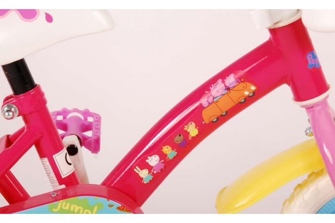 Peppa Pig Børnecykel - Piger - 10 tommer - Pink / Blue