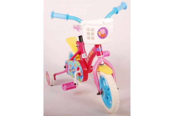 Peppa Pig Børnecykel - Piger - 10 tommer - Pink / Blue