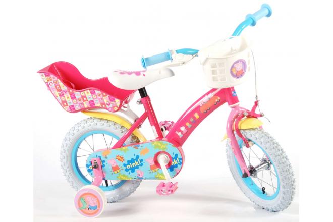 Peppa Pig Børnecykel - Piger - 12 tommer - Pink