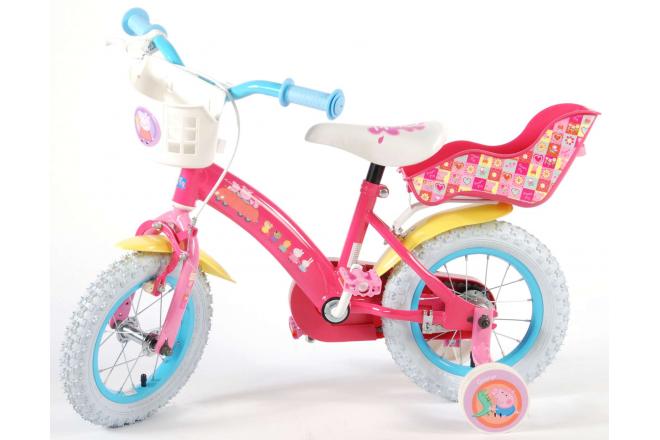 Peppa Pig Børnecykel - Piger - 12 tommer - Pink